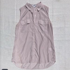 Express Purple & White Striped Tank Top!